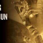 Sedeinga, tracce di iconoclastia di Akhenaton su rilievo con figura di Amon - Djed Medu