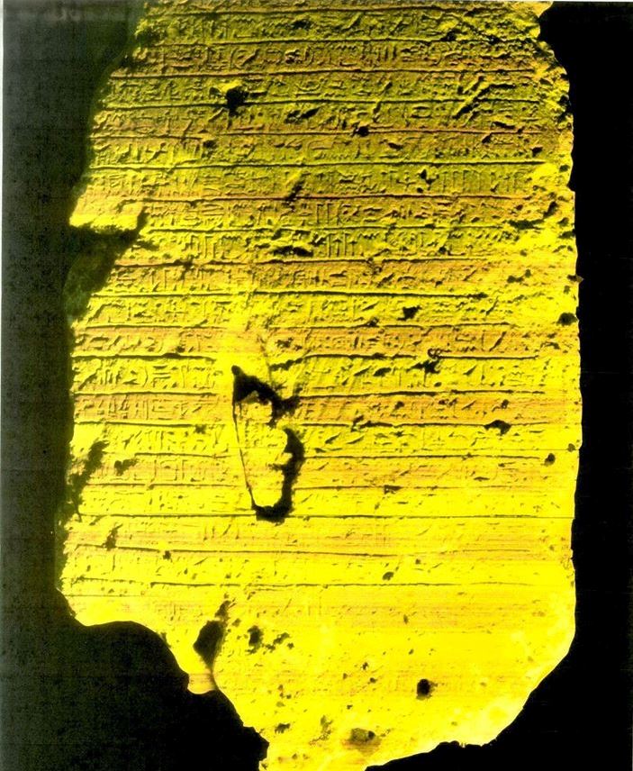 Scoperta stele tolemaica a Taposiris Magna - Djed Medu