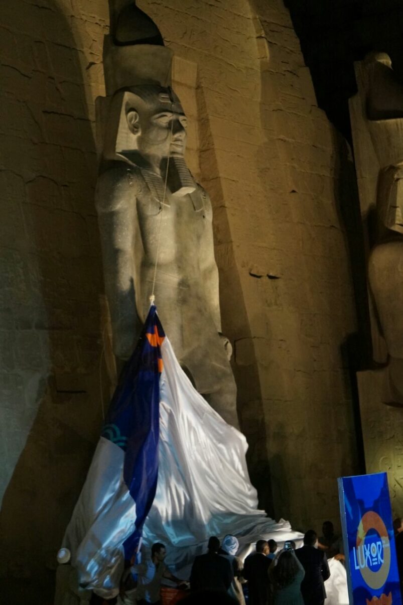 Tempio di Luxor: restaurato anche il 5° colosso di Ramesse II - Djed Medu