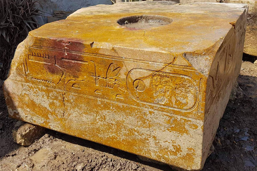 Scoperto per la prima volta il nome di Cheope a Eliopoli - Djed Medu