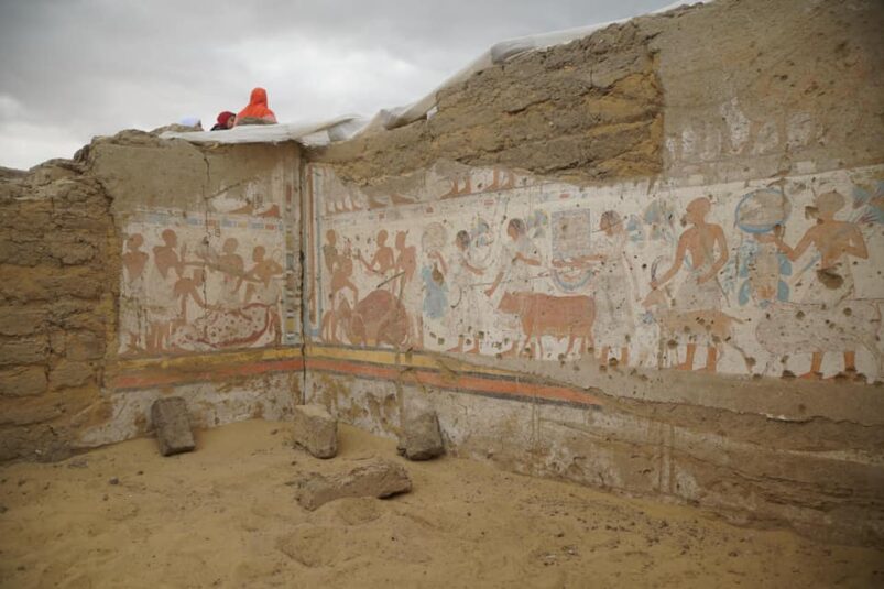 Saqqara, (ri)scoperta la tomba del tesoriere di Ramesse II - Djed Medu