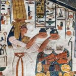 4 sfingi di Karnak e un obelisco di Tanis verso Piazza Tahrir - Djed Medu