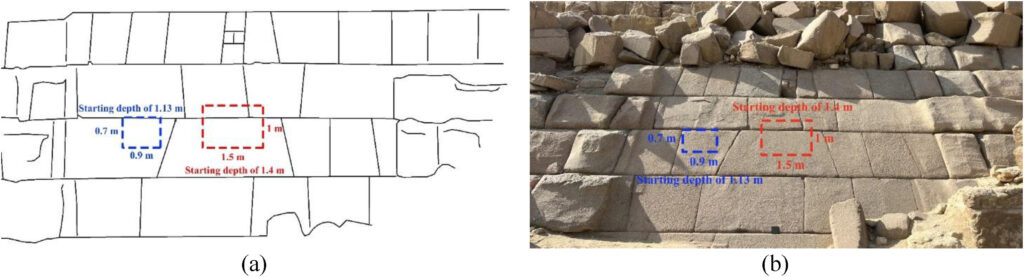 vuoti Piramide di Micerino